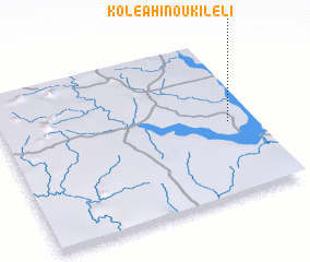 3d view of Koléahinou-Kiléli