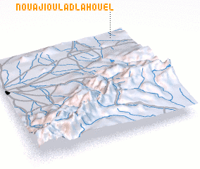 3d view of Nouaji Oulad Lahouel