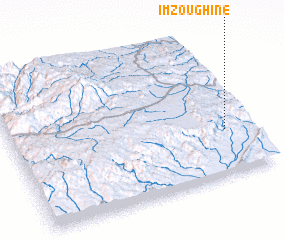 3d view of Imzoughine