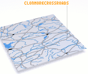 3d view of Clonmore Cross Roads