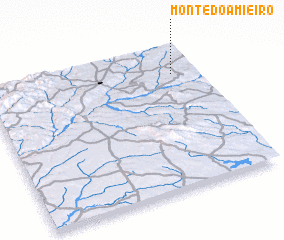 3d view of Monte do Amieiro