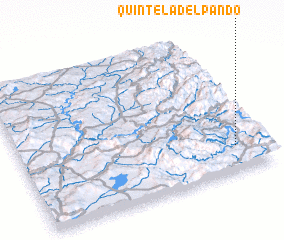 3d view of Quintela del Pando