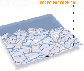 3d view of Ferreira de Arriba