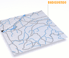 3d view of Badiguèndo