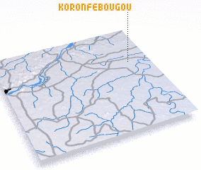 3d view of Koronfébougou