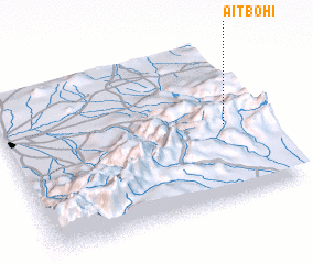 3d view of Aït Bohi