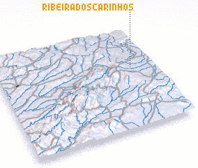 3d view of Ribeira dos Carinhos