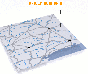 3d view of Baile Mhic Andáin