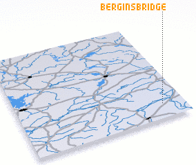 3d view of Bergins Bridge