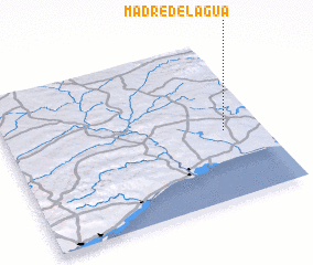 3d view of Madre del Agua