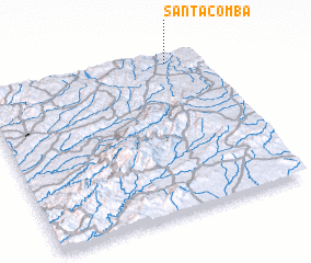 3d view of Santa Comba