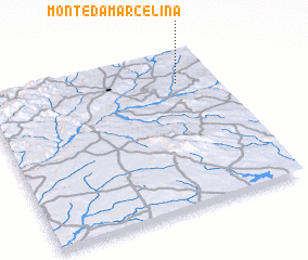 3d view of Monte da Marcelina