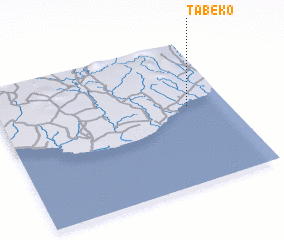 3d view of Tabéko