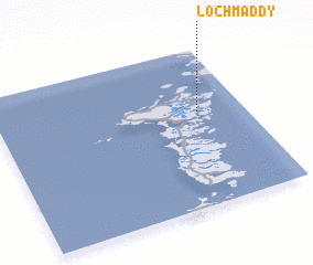 3d view of Lochmaddy