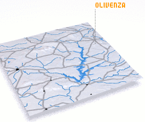 3d view of Olivenza