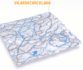 3d view of Vilar de Cancelada