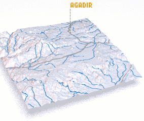 3d view of Agadir