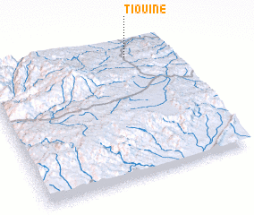 3d view of Tiouine