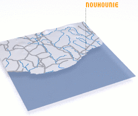 3d view of Nouhounié