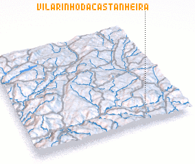 3d view of Vilarinho da Castanheira