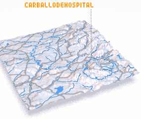 3d view of Carballo de Hospital