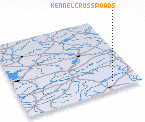 3d view of Kennel Cross Roads