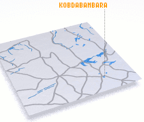 3d view of Kobda Bambara