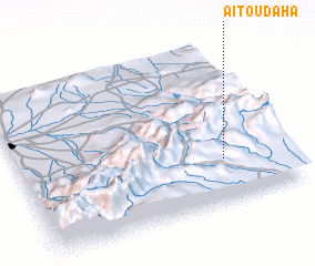 3d view of Aït Ou Daha