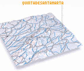 3d view of Quinta de Santa Marta