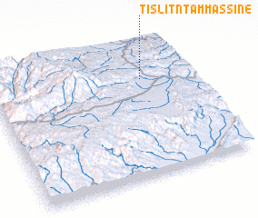 3d view of Tislit nʼTammassine