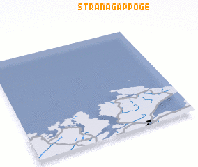 3d view of Stranagappoge