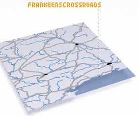 3d view of Frankeenʼs Cross Roads