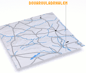 3d view of Douar Oulad Rhalem