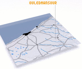 3d view of Ouled Mansour