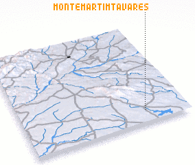 3d view of Monte Martim Tavares