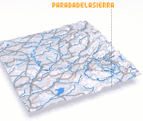 3d view of Parada de la Sierra