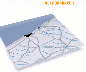 3d view of Oulad Hamarch