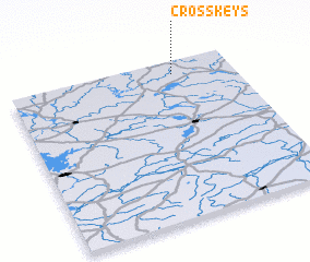 3d view of Cross Keys