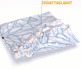 3d view of Zouiat Taglaout