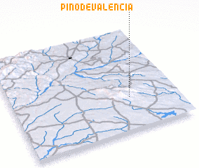 3d view of Pino de Valencia