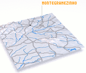 3d view of Monte Gramezinho