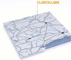 3d view of Cloncullane