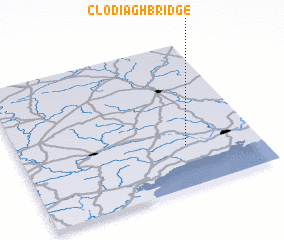 3d view of Clodiagh Bridge