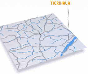 3d view of Tiérikala