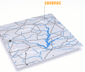 3d view of São Brás