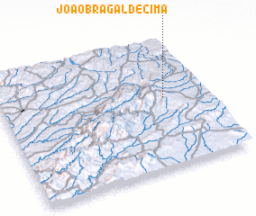 3d view of João Bragal de Cima