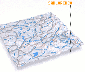 3d view of San Lorenzo