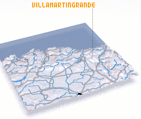 3d view of Villamartín Grande