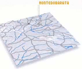 3d view of Monte do Barata