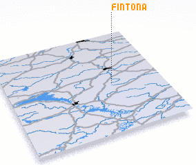 3d view of Fintona